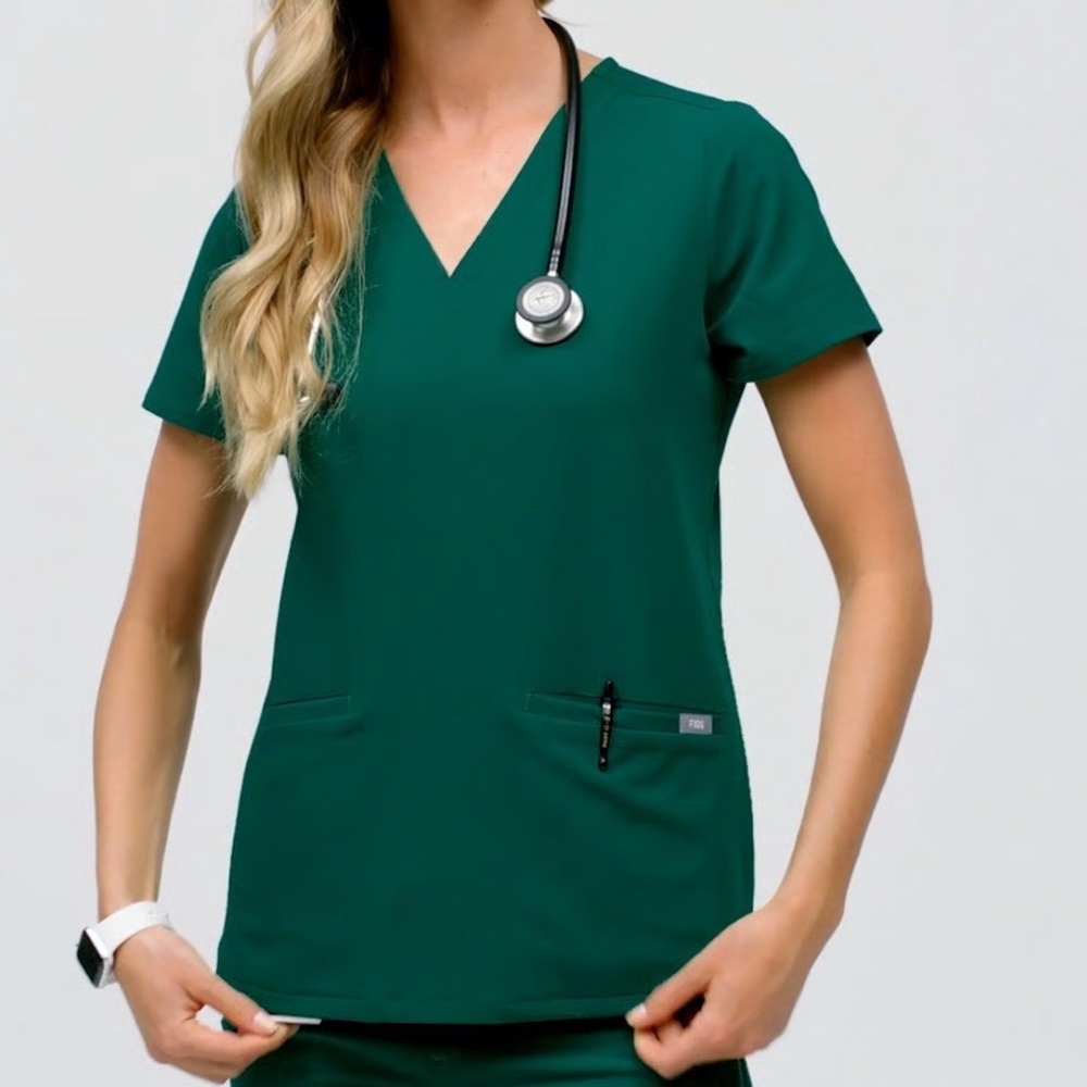 Figs Hunter Green 3 piece set